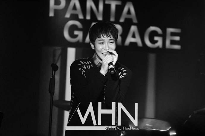 [문화포토] 고스트컴퍼니 콘서트 강찬 '헤어나올 수 없는 매력'