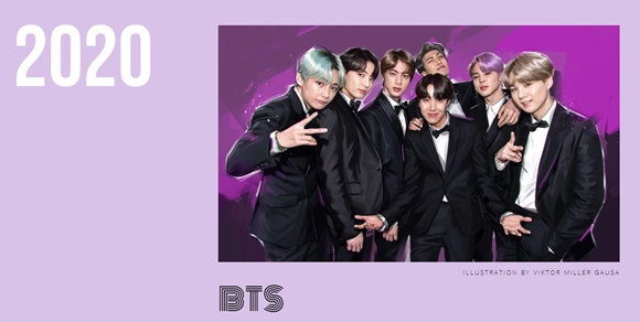 2020 최고의 팝스타에 BTS 선정 / 사진=빌보드 제공 