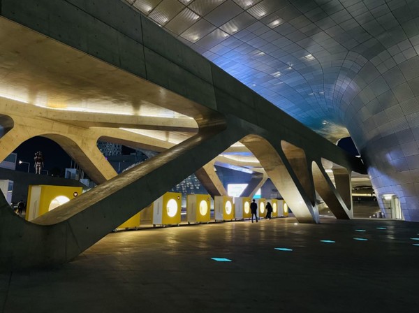 제품 전시 경관