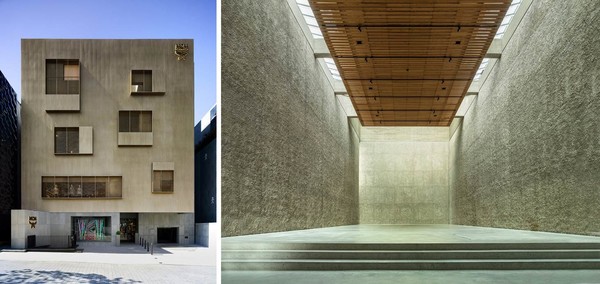 (좌)MCM 하우스 (우)독일 쾨닉 갤러리 내부 전경 / 사진=MCM, 쾨닉 갤러리 제공