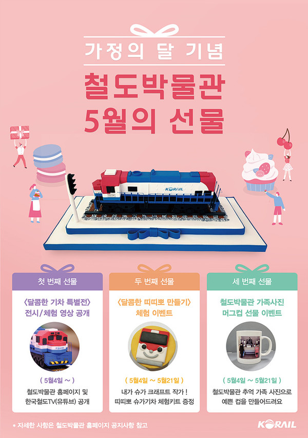 철도박물관 5월 행사 (사진=코레일 제공)