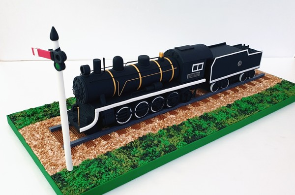 설탕으로 만든 증기기관차 (사진=코레일 제공)