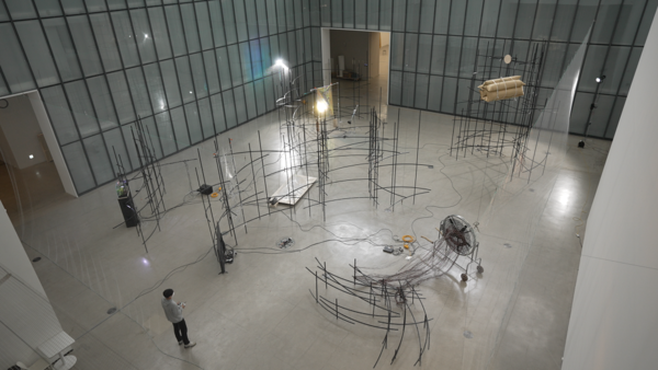 사진= '기계 속의 전경' 서울박스 설치 전경