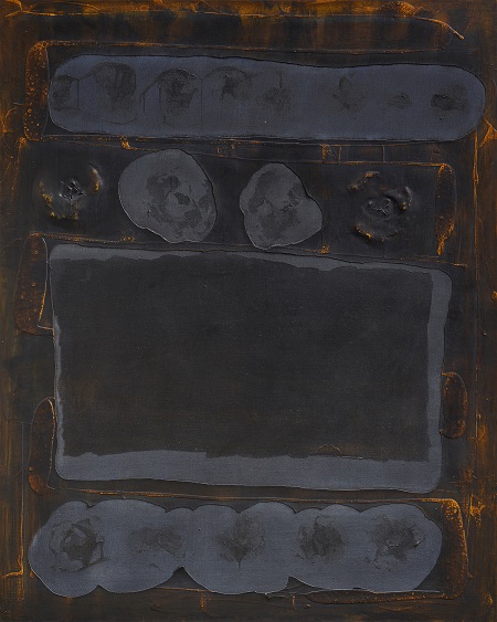 정상화, 작품 64-7, 1964, 캔버스에 유채, 162×130cm. 국립현대미술관 소장 (사진=국립현대미술관 제공)