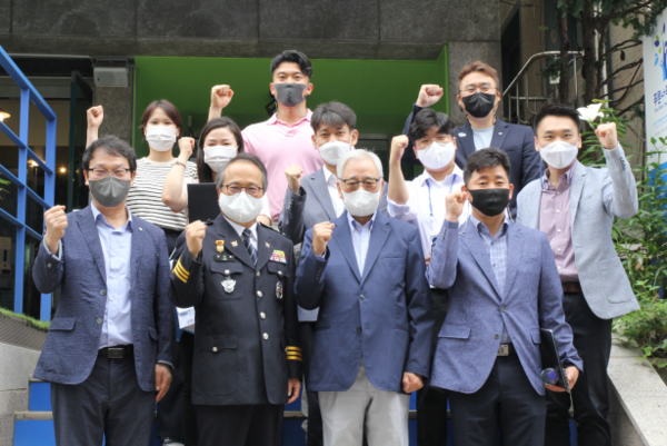 관악경찰서-푸른나무재단 업무협약식 사진 / 사진 = 푸른나무재단 제공