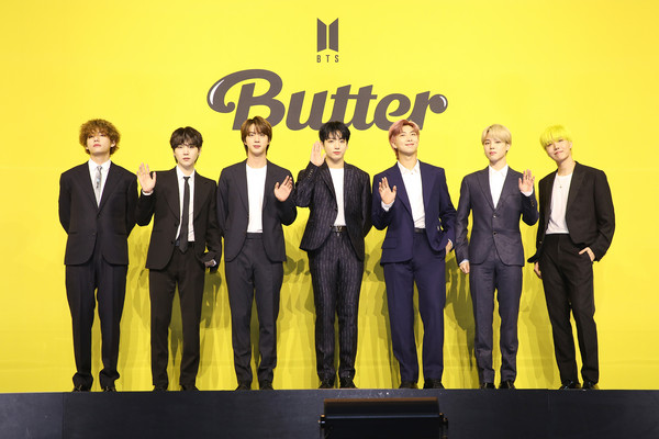 방탄소년단_Butter 글로벌 기자간담회_단체/사진=빅히트 뮤직 제공