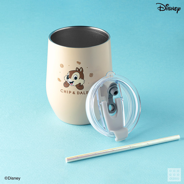 디즈니 카페 둥근현 텀블러/사진=다이소 제공