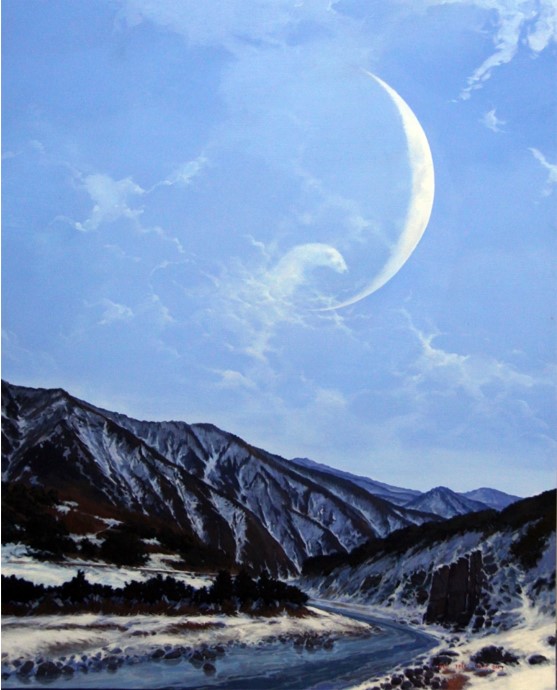 권용택, 오대천의 수달1/사진=국립현대미술관 제공