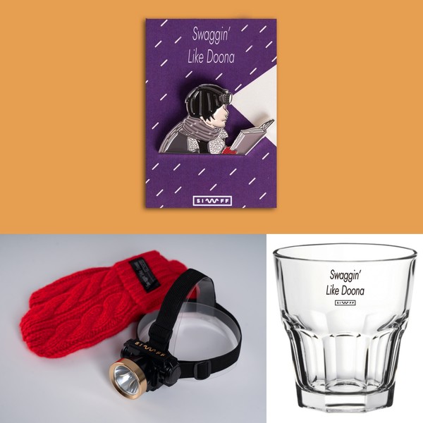 배두나 특별전 굿즈/사진=서울국제여성영화제 제공