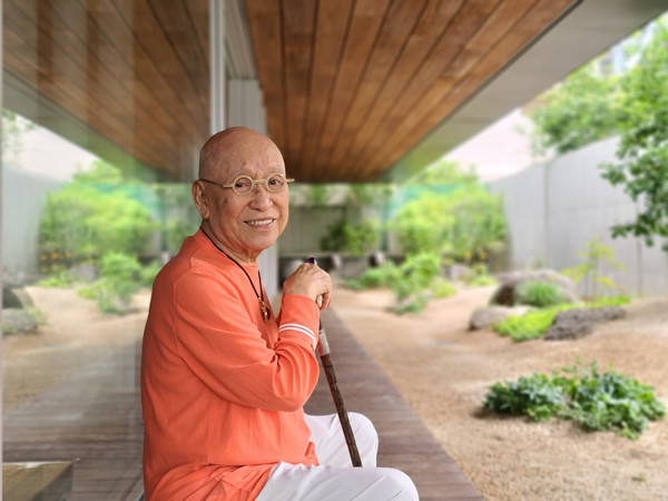 한국 아방가르드의 선구자 '박서보 작가'  (사진 = 국제갤러리 제공)