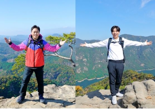 왼쪽부터 송진우, 유세윤/사진=MBN 제공