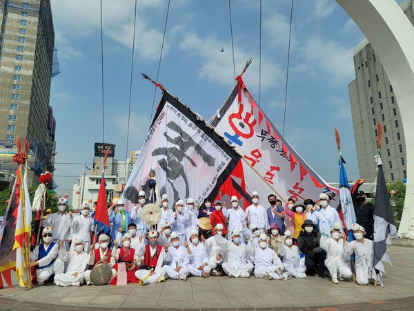 국악버스킹 '굿판타지아' (사진=광주문화재단 제공)