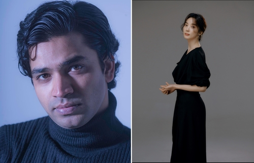 울산국제영화제 홍보대사 아누팜 트리파티·이청아/사진=울산시 제공