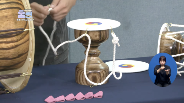 문화포털 '장구의 모든것! 장구박사 이상준님의 장구 교실!' 영상 캡처