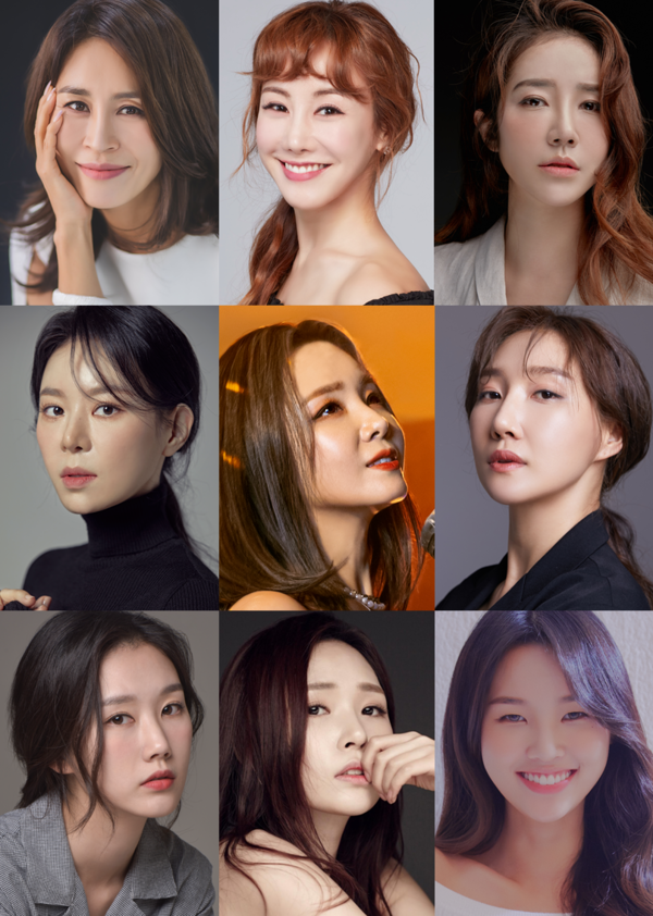 프리다 역 최정원, 김소향, 레플레하 역 전수미, 리사, 데스티노 역 임정희, 정영아, 메모리아 역 최서연, 허혜진, 황우림/사진=EMK 제공