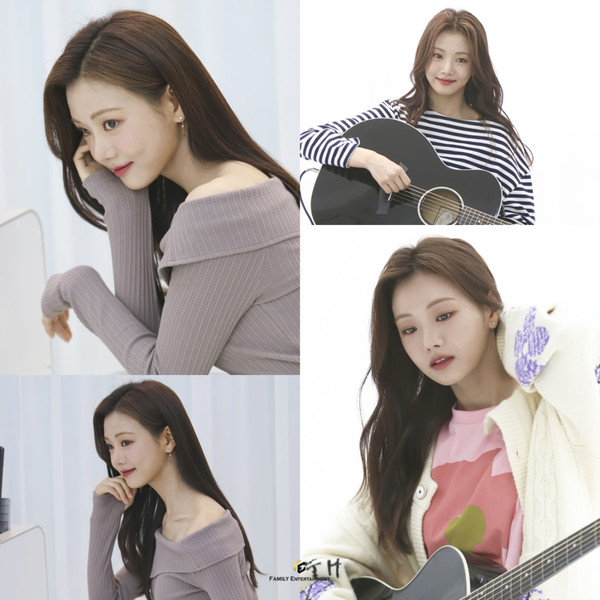 이세희, 광고 촬영 현장 비하인드 컷/사진=가족엔터테인먼트 제공