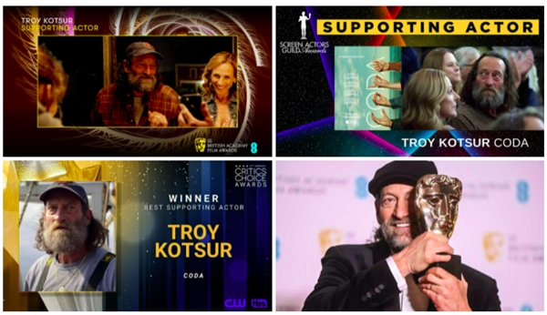 (사진=영국 아카데미, 배우 조합상, 크리틱스 초이스 어워즈 트위터)