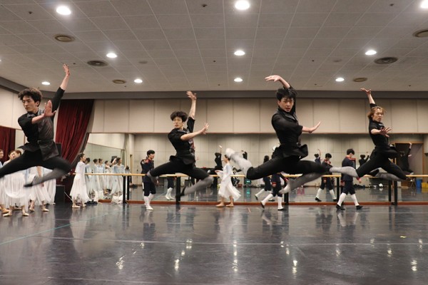 '안중근,천국에서의 춤' 연습장면 (사진=김일우 제공)