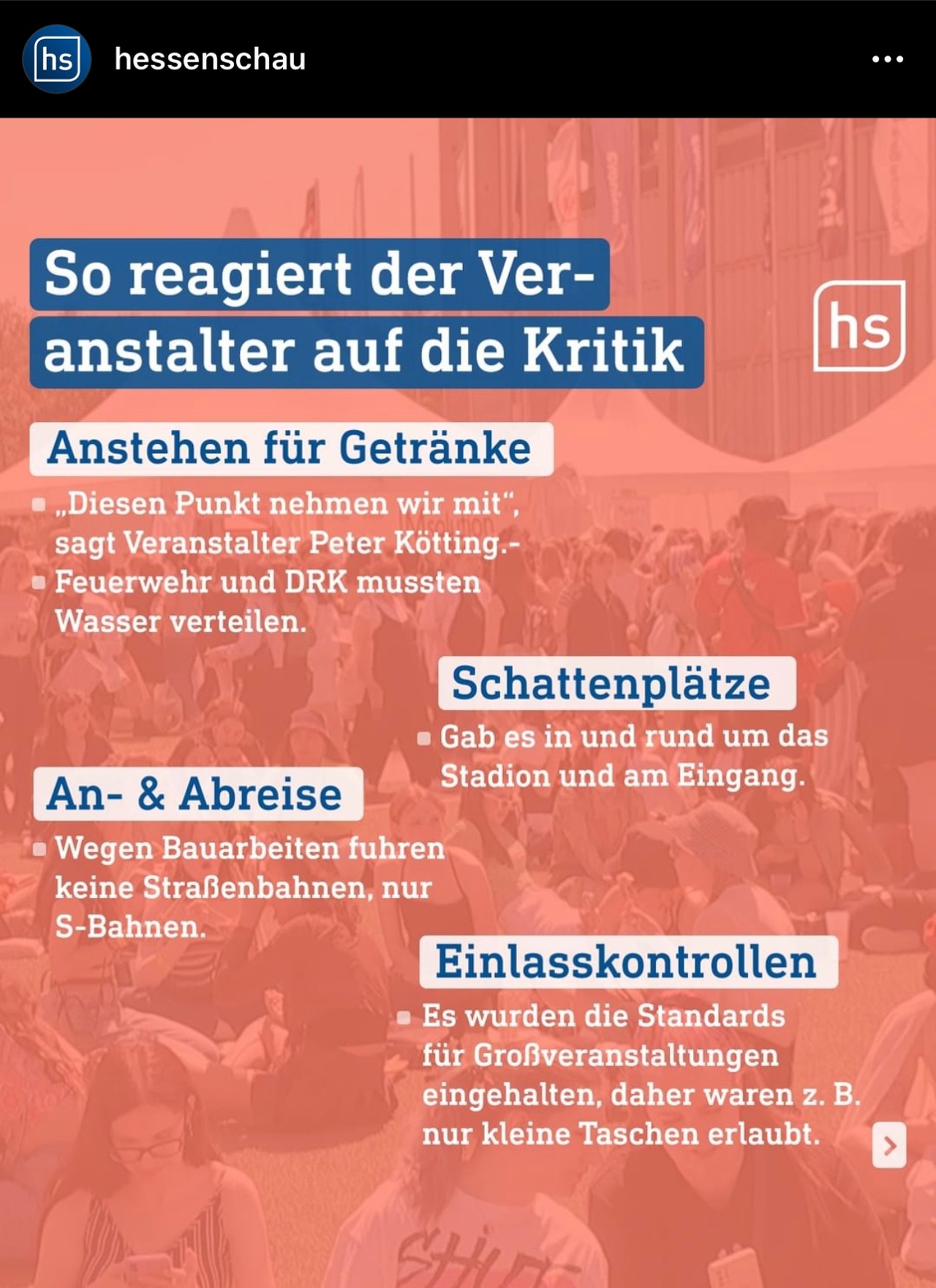 독일 헤센주 언론 헤센샤우는 이번 케이팝 콘서트를 정면으로 비판했다.