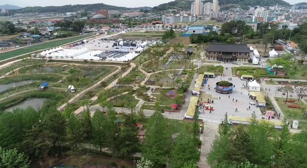 매창공원 2023 "부안 마실길 축제현장" (드론 촬영 남궁 은)