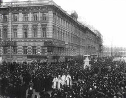 1893년 차이코프스키의 장례행렬