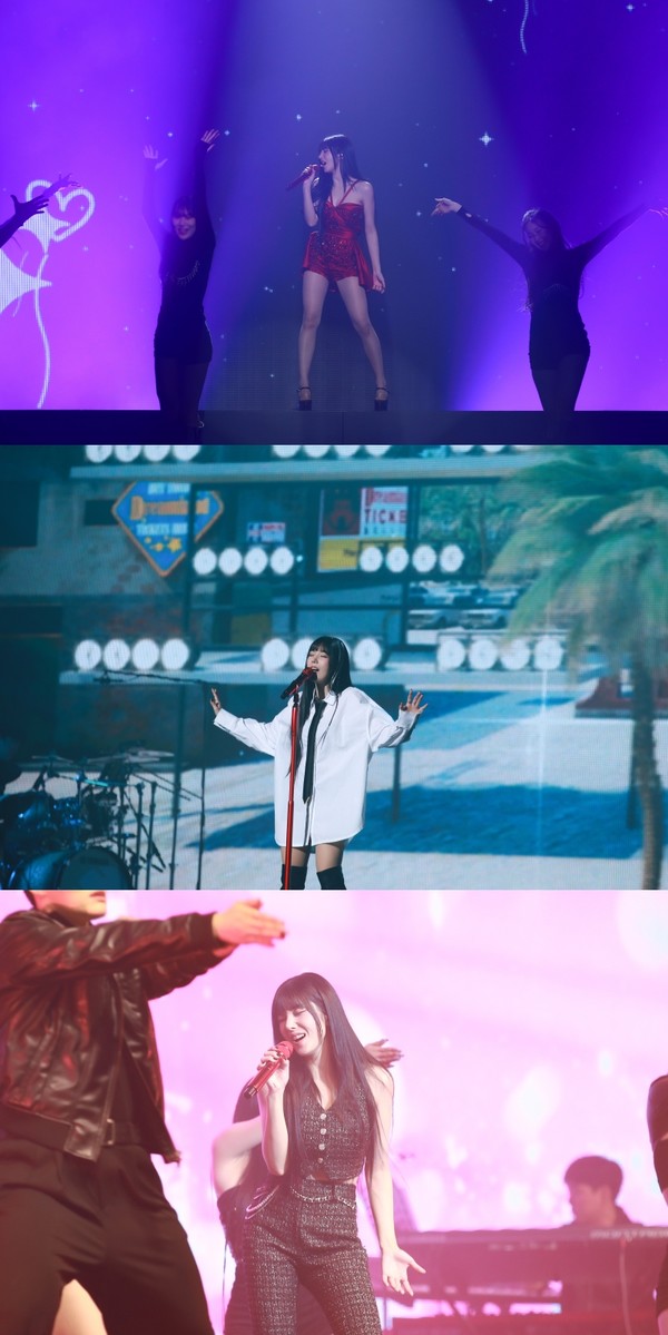권은비, 세 번째 단독 콘서트 '퀸' 성료… 솔로 아티스트로서의 성장 입증 / 사진 = 더블앤 제공
