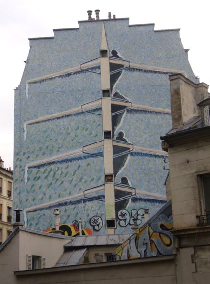 파리 시내 곳곳에서 볼 수 있는 시민들의 공공미술 작품 / 사진=오혜재