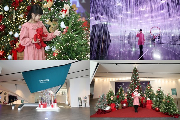 삼성물산, 크리스마스 분위기 가득한 겨울 전시 개최 / 사진 = 삼성물산 제공
