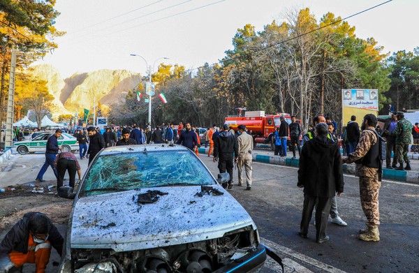 사진= 이란 폭발 테러인가 사고인가, 대통령 "큰 대가 치를 것" 예고 / 연합뉴스 제공