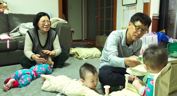 [KBS 인간극장] '세쌍둥이 육아를 명받았습니다' 첫 번째 이야기 / 사진 = 인간극장 제공