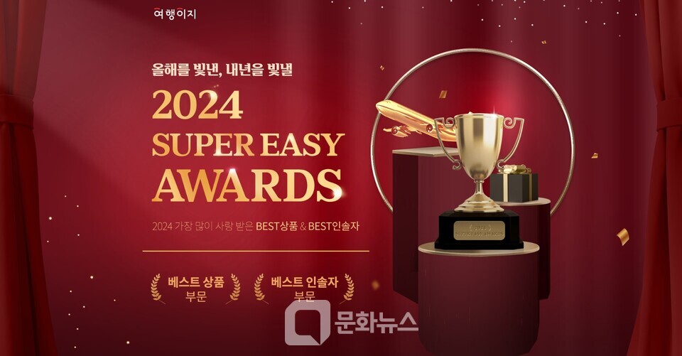 여행이지, 2024 슈퍼 이지 어워즈 개최 홍보 이미지 / 사진제공=교원투어