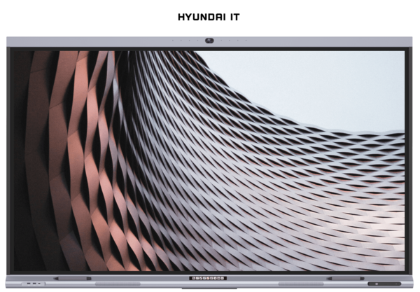 칠판시장의 최강자 현대아이티 스마트보드 '유엔젤'에 전용 스마트러닝 전자칠판 ODM 공급 등 스마트보드 시장의 가능성을 한층 높게하고 있다. = 사진제공 현대아이티