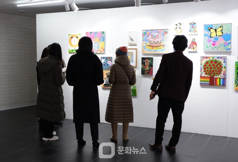 발달장앤 작가들의 아트림 신년전시회 / 사진제공 = 아트림