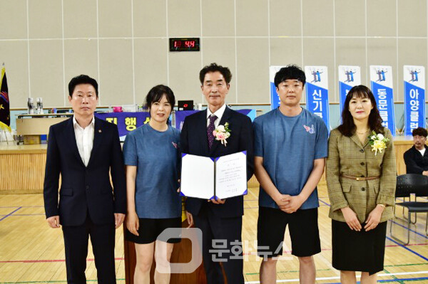 사진 선수 대표 선서