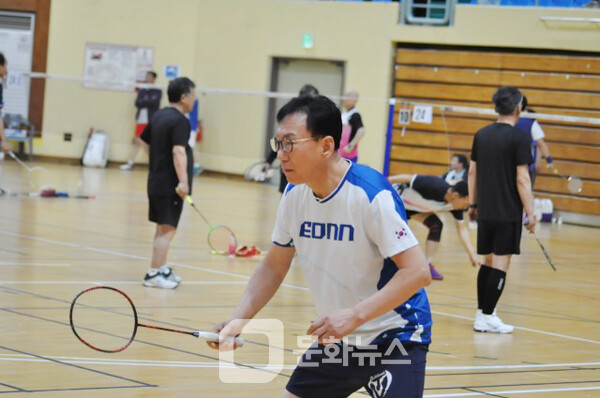 사진 2025 경주시 전국시니어배드민턴대회
