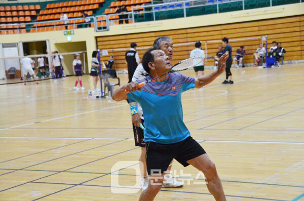 사진 2025 경주시 전국시니어배드민턴대회