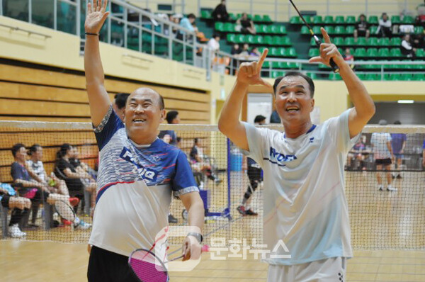 사진 2025 경주시 전국시니어배드민턴대회