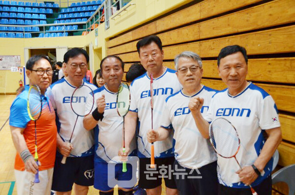 사진 2025 경주시 전국시니어배드민턴대회