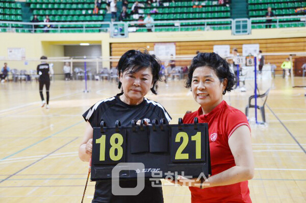 사진 2025 경주시 전국시니어배드민턴대회