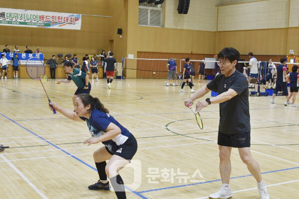 사진 2025 지제이스타배 대구시니어배드민턴대회