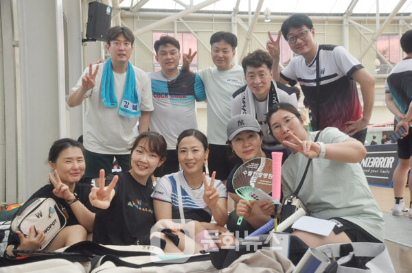 사진 제6회 PJB 스포츠배 겸 2025 대구광역시협회장기 생활체육 배드민턴대회