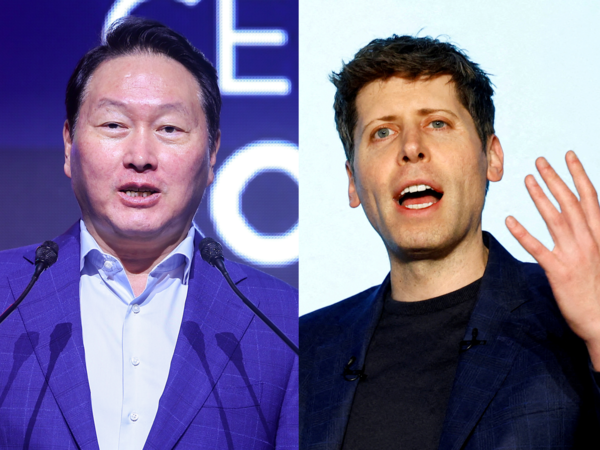 최태원 SK그룹 회장 / 샘 올트먼 오픈AI CEO