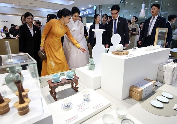 ‘문화예술 인연 이어졌다’…김혜경·응오 프엉 리, 국립중앙박물관에서 만남 / 사진=대한민국 정책브리핑