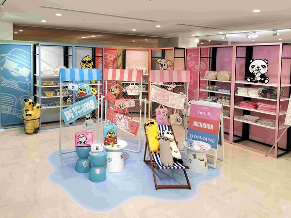 ‘여름 감성+초대형 MD 자판기’…JYP엔터, 日 단독 팝업 스토어로 뜨거운 인기 / 사진=JYP엔터테인먼트