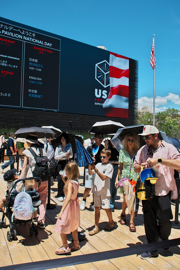 오사카 엑스포를 찾은 관광객들 / 사진=UPA/연합뉴스