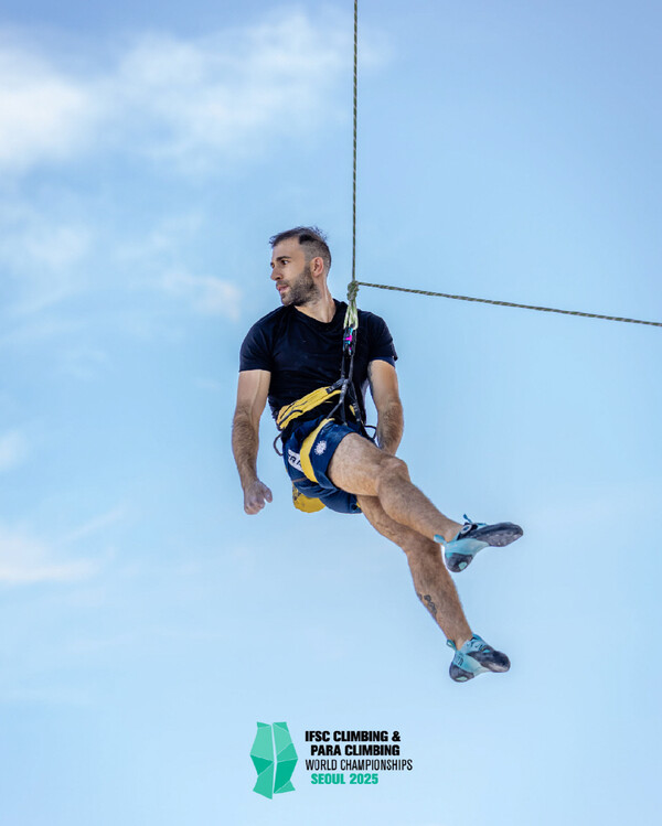 △ 2025 IFSC 서울 스포츠클라이밍 & 파라클라이밍 세계선수권대회 경기 장면. (제공= 대한산악연맹)