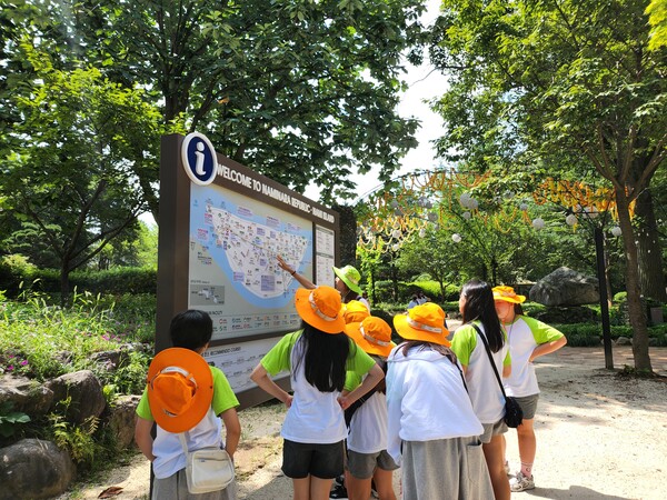 자율여행 참여기관(홍제지역아동센터) 활동 모습