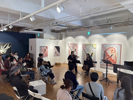 누보갤러리 콘서트 (사진=웰니스캠프 제공)