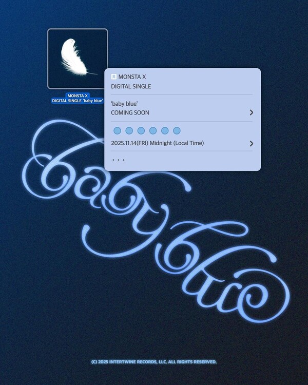 몬스타엑스, 14일 美 신곡 ‘베이비 블루’ 출격…글로벌 감성 저격 / 사진=몬스타엑스 공식 SNS
