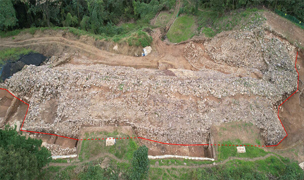 ‘신라 석축성벽의 기원 밝혀졌다’…대구 팔거산성서 희귀 구조 첫 확인 / 사진=대한민국 정책브리핑